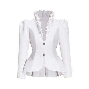 Vintage Victorian Blazer Jacket Steampunk Edwardian Costume Elegant Retro